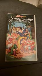 VHS Disney Sneeuwwitje en de zeven dwergen, Alle leeftijden, Ophalen of Verzenden, Zo goed als nieuw, Tekenfilms en Animatie