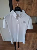 Paardrijkleding shirt wit wedstrijd Equi Theme, Ophalen of Verzenden, Dressuur, Bovenkleding