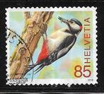 344-25 Zwitserland 2018 / Grote Bonte Specht, Verzenden, Gestempeld