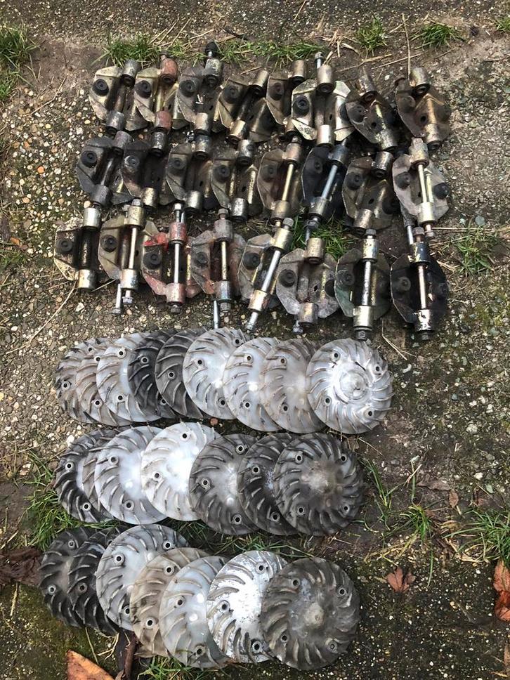 Peugeot fox onderdelen spatbord ventilator cilinderkop, Fietsen en Brommers, Brommeronderdelen | Scooters, Overige typen, Ophalen of Verzenden