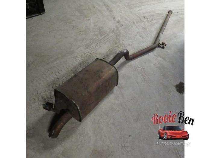 Uitlaat Einddemper van een Renault Twingo, Auto-onderdelen, Uitlaatsystemen, Renault, Gebruikt, 3 maanden garantie, Ophalen of Verzenden