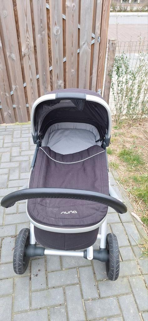 Nuna ivvi savi kinderwagen combinatie, Kinderen en Baby's, Kinderwagens en Combinaties, Gebruikt, Combiwagen, Overige merken, Met reiswieg