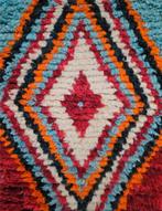Handgeknoopt oosterse gang tapijt loper Boujad Berber color, ., Crème, ., Berber Oosters marokko