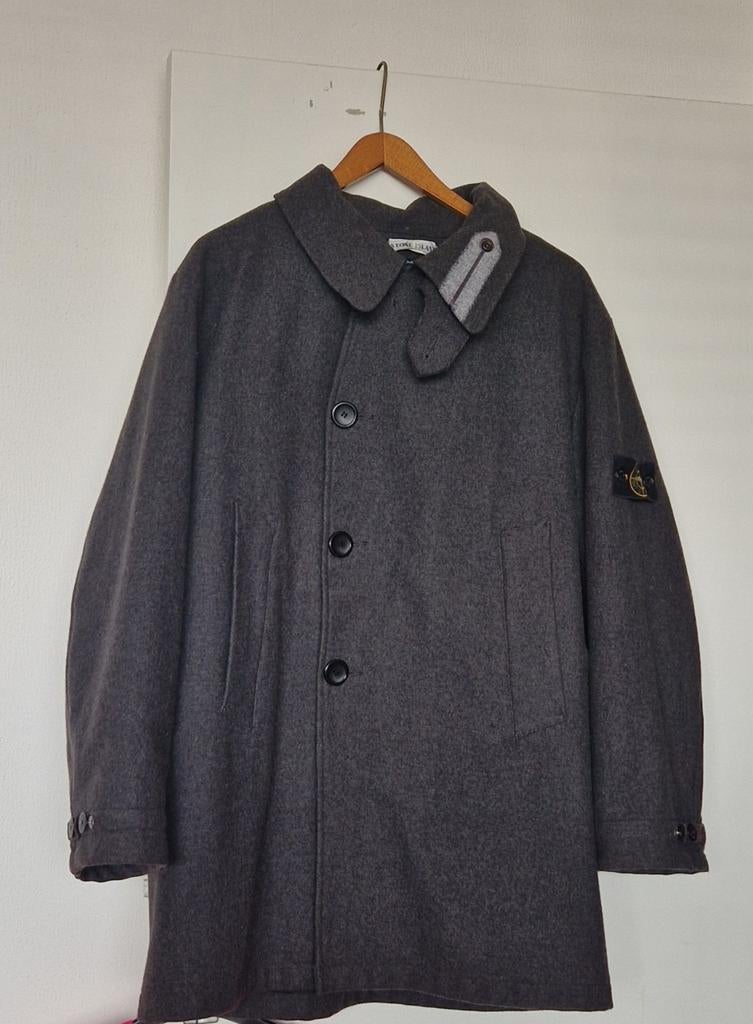 Stone Island winterjas-schippersjas, coat. XXL, grijs, Overige maten, Ophalen of Verzenden, Grijs, Stone Island