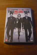 NIEUW Dvd '' THIS MEANS WAR '' ., Vanaf 12 jaar, Ophalen of Verzenden, Nieuw in verpakking, Actie