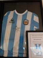 Maradona Gesigneerd en ingelijst shirt met coa, Ophalen, Zo goed als nieuw