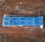 100 entree tickets of voor diverse, Ophalen of Verzenden, Nieuw