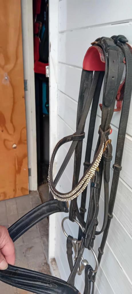 Compleet Rossner hoofdstel 2x, Dieren en Toebehoren, Paarden en Pony's | Hoofdstellen en Tuigage, Dressuur, Ophalen of Verzenden