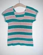 gehaakt topje handmade, Handmade, Verzenden, Zo goed als nieuw, Korte mouw