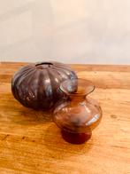 Paarse Vazen Set - Herfst & Winter Decoratie, Overige kleuren, Nieuw, Ophalen of Verzenden, Glas