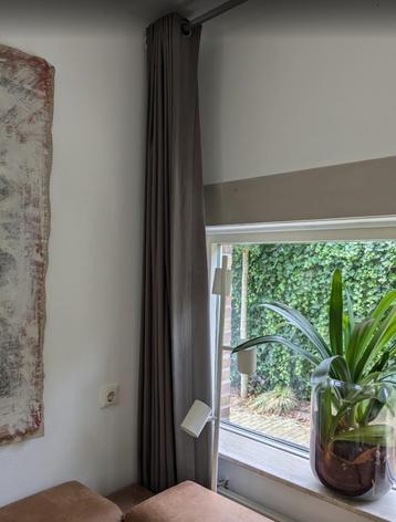 4 zware blackout gordijnen – 525 x 250 cm, met ringen beschikbaar voor biedingen