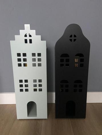 Hema Grachtenpand Poppenhuis (2x) + Meubels beschikbaar voor biedingen