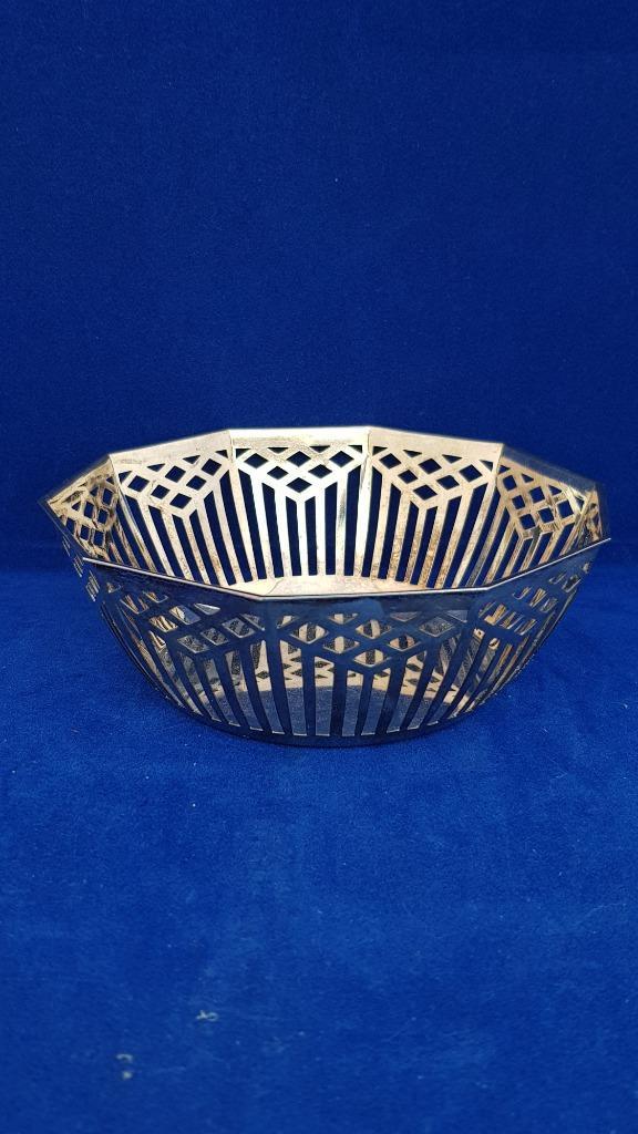 Keltum Schaaltje verzilverd, ongemerkt. 6B2, Antiek en Kunst, Antiek | Goud en Zilver, Ophalen of Verzenden