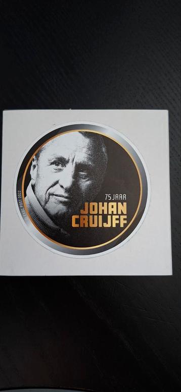 Johan Cruijff Gouden Postzegel 75 Jaar - Limited Edition beschikbaar voor biedingen
