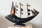 vintage verzamel object (Driemaster ,van hoorn vervaardigd ), Ophalen of Verzenden, Gebruikt, Zeilboot, Overige typen
