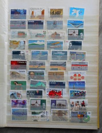 MOOIE POSTZEGELS: CANADA, NIEUW ZEELAND EN DE USA plm. 1860  beschikbaar voor biedingen