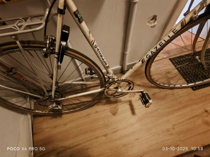 Gazelle Champignon Mondial Vintage Racefiets, Fietsen en Brommers, Fietsen | Oldtimers, 55 tot 59 cm, Ophalen