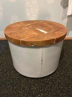 Bijzettafel, Kunststof, Rond, 55 tot 75 cm, Zo goed als nieuw