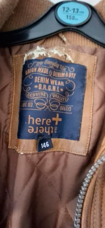 Stoere jongensjas cognac beschikbaar voor biedingen
