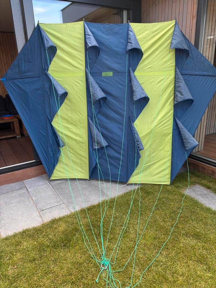 Grote Multi vin vlieger, Sport en Fitness, Vliegeren, Gebruikt, Vlieger, Eenlijns, Ophalen