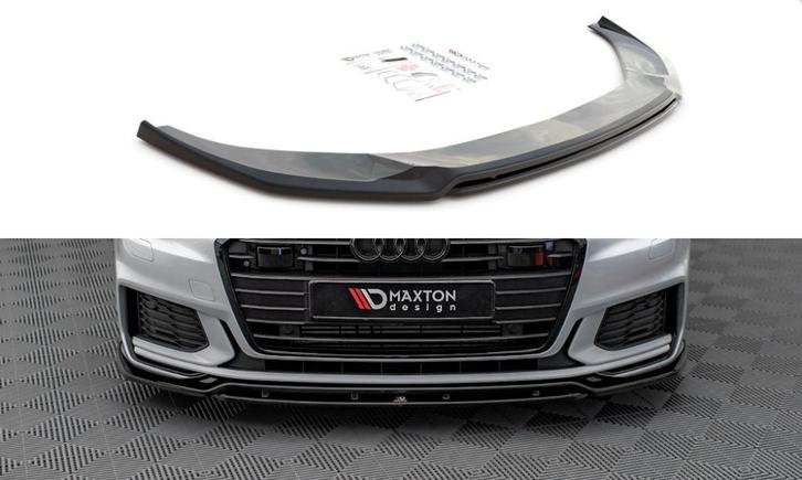 Maxton Design Audi A6 C8 S Line Voorspoiler Spoiler Splitter, Auto diversen, Tuning en Styling, Verzenden