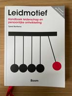 Leidmotief - Handboek Leiderschap en Persoonlijke Ontwikkeli, Boeken, Ophalen of Verzenden, Nieuw