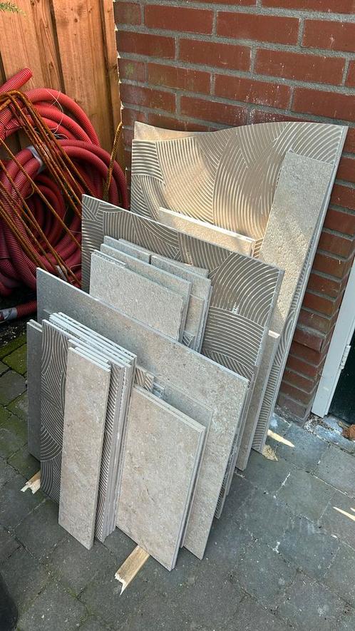 Super mooie tegels, Doe-het-zelf en Verbouw, Metselstenen, Nieuw, Kalkzandstenen, Ophalen