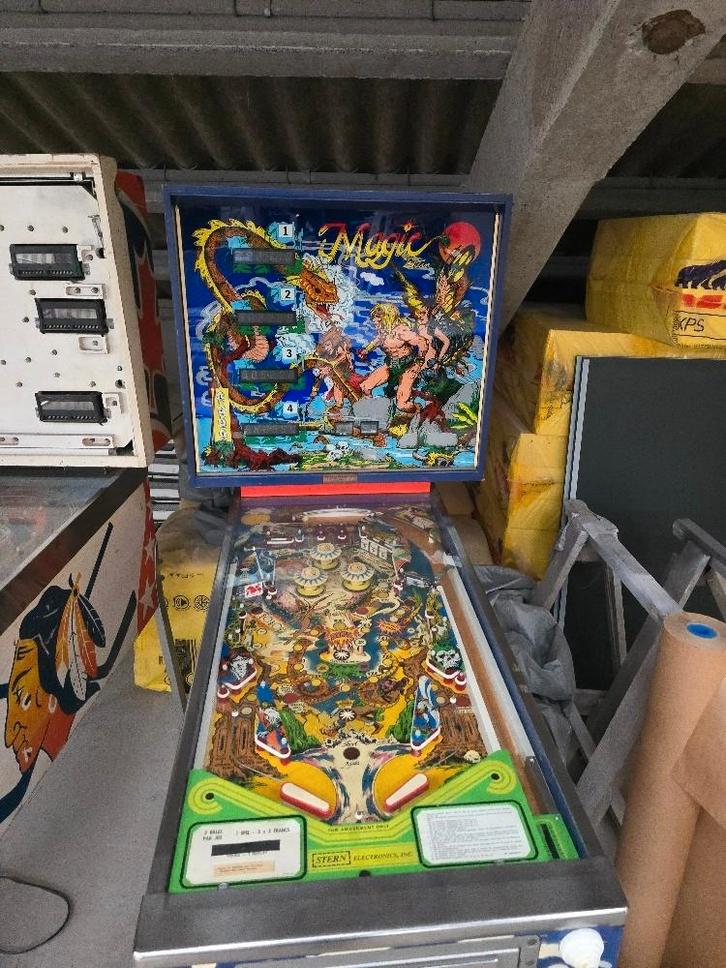 Magic Stern, Verzamelen, Automaten | Flipperkasten, Gebruikt, Elektronisch, Flipperkast, Stern, Ophalen of Verzenden