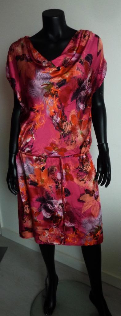 Marccain Jurk met Onderjurk, Kleding | Dames, Jurken, Zo goed als nieuw, Maat 38/40 (M), Overige kleuren, Boven de knie, Ophalen of Verzenden