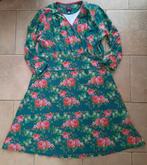 Tante Betsy: leuke overslag jurk groen rozen maat XL/XXL, Ophalen, Tante Betsy, Maat 46/48 (XL) of groter, Zo goed als nieuw