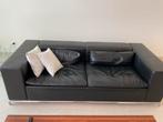 De Sede DS7 Zwart Lederen Bank - Zeer Goede Staat, Modern Klassiek Tijdloos, Driepersoons, Leer, Ophalen of Verzenden