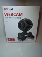 Compacte Trust Exis Webcam voor PC & Laptop | Plug & Go USB, Nieuw, Ophalen of Verzenden, Trust, Windows