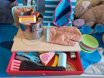 Speelgoed Kooktoestel met Accessoires beschikbaar voor biedingen