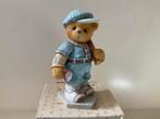 Cherished teddies Lou high school serie doos certificaat, Ophalen of Verzenden, Zo goed als nieuw, Beeldje, Cherished Teddies