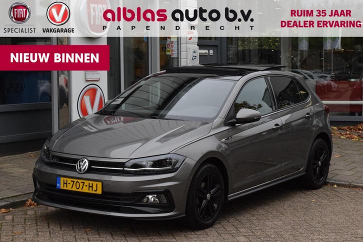Volkswagen Polo R-Line|Open dak|LED|2xPDC|Carplay|ACC|Clima, Auto's, Volkswagen, Bedrijf, Te koop, Polo, ABS, Adaptieve lichten