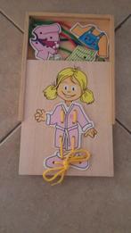 Houten puzzel, Ophalen of Verzenden, Zo goed als nieuw, Van hout, 4 tot 6 jaar