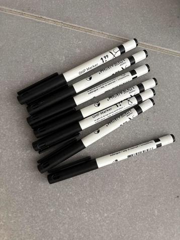 OHP Markers - Set van 7 beschikbaar voor biedingen