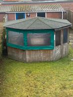 TUINHUIS- MET - RAAMZEIL, Tuin en Terras, Overkappingen, Ophalen of Verzenden, Gebruikt