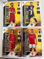 Messi Ronaldo Lewandowski Salah Topps matchwinner attax, Ophalen of Verzenden, Zo goed als nieuw, Buitenlandse clubs, Spelerskaart