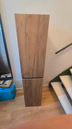 Badkamer kolomkast, Minder dan 50 cm, Met deur(en), 100 tot 150 cm, Eikenhout