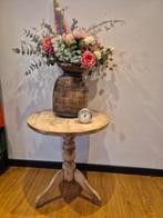 Nepalese Kruik met Kunstboeket, Ophalen, Zo goed als nieuw