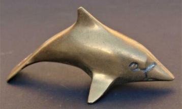 Koperen Haai - Hoogte 3,9 cm - NIEUW  (22)            beschikbaar voor biedingen