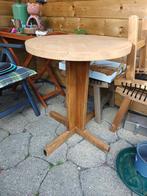 Mooie ronde tafel, side table, plantentafel, Huis en Inrichting, Tafels | Sidetables, Ophalen, Gebruikt, 50 tot 100 cm, Rond