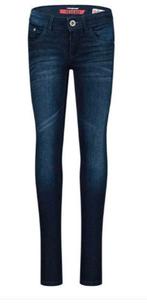 VINGINO flex fit jeans Bernice deep dark maat 12/152. NIEUW!, Kinderen en Baby's, Broek, Nieuw, Vingino, Verzenden