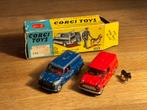 B.M.C. Mini Van (2x) Corgi Toys Vintage, Ophalen of Verzenden, Zo goed als nieuw, Auto, Corgi