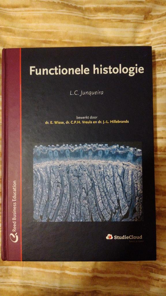 Functionele Histologie - L.C. Junqueira, Boeken, Studieboeken en Cursussen, Zo goed als nieuw, HBO, Alpha, Ophalen of Verzenden