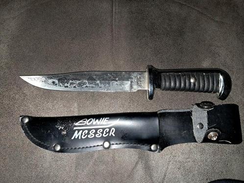 Origineel Bowie knife Rostfrei - In Mooie Staat, Verzamelen, Militaria | Algemeen, Ophalen of Verzenden