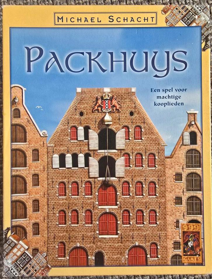 Packhuys - Kooplieden in Amsterdam, Hobby en Vrije tijd, Gezelschapsspellen | Bordspellen, Zo goed als nieuw, Een of twee spelers