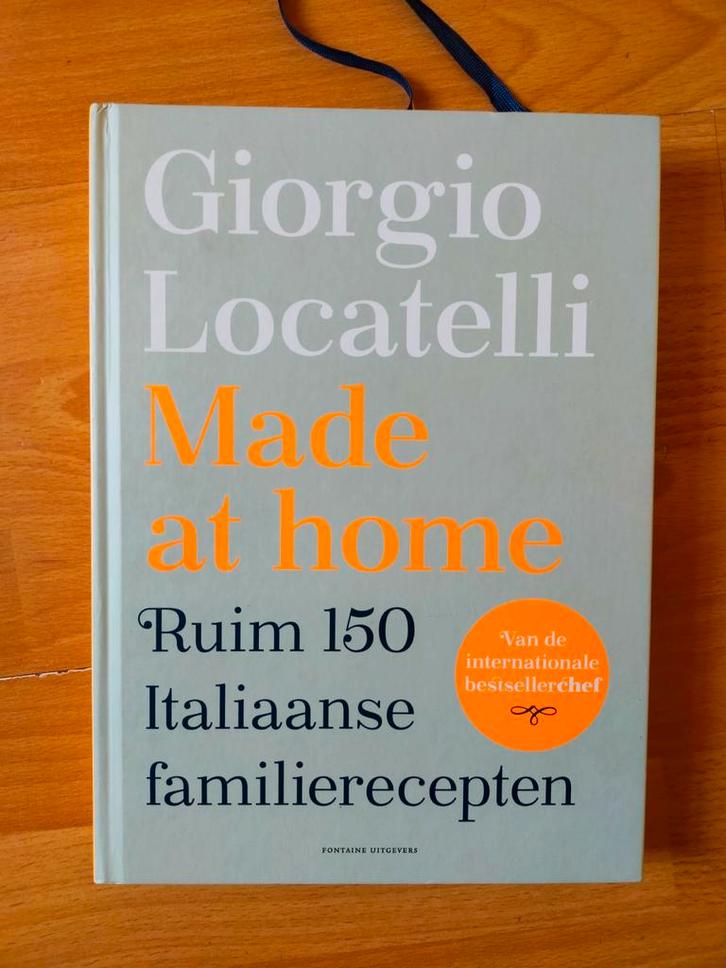 Giorgio Locatelli - Made at home - ruim 150 familierecepten, Boeken, Kookboeken, Zo goed als nieuw, Italië, Ophalen of Verzenden