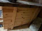 grote houten kist / opbergkist - groot en stevig !!, Ophalen of Verzenden, Gebruikt, Overige typen